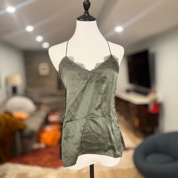 Cami NYC silk racerback small - Picture 2 of 4
